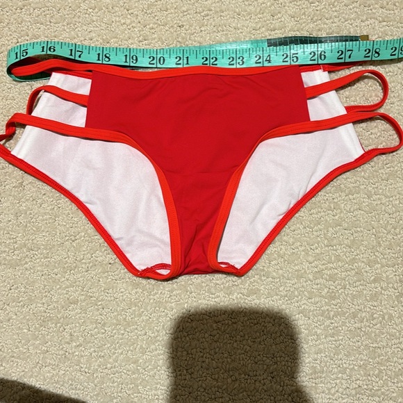 BCBGeneration Red Bathing Suit Size Small - Picture 10 of 11